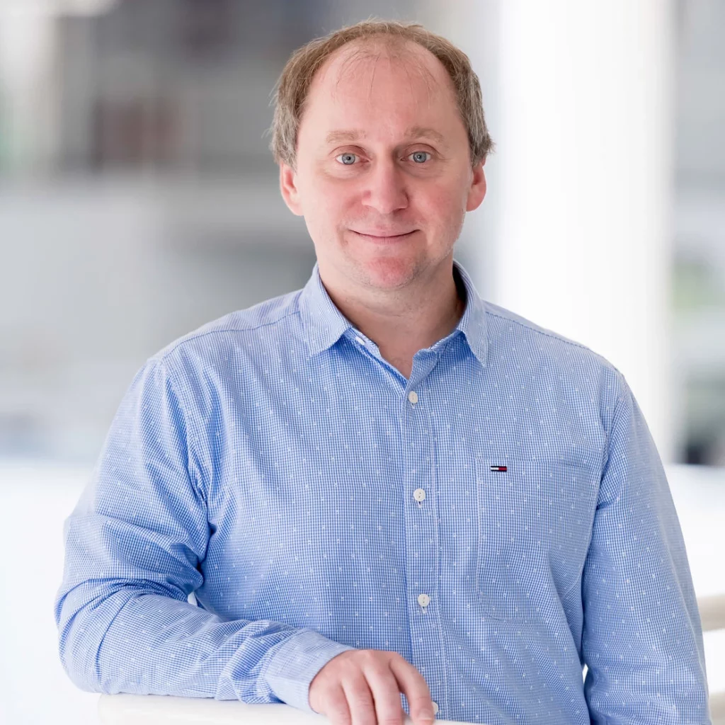 Portrait of Prof. Dr. Dr. Michael Czaplik, a partner at Docs in Clouds GmbH.